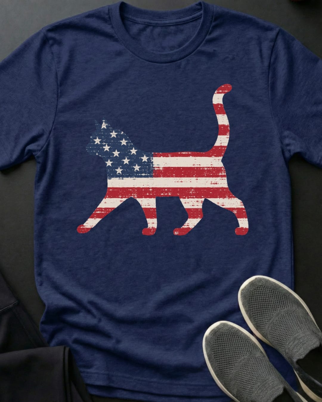 Freedom Cat Tee Gift For Cat Lover