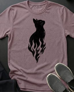 Feline Phoenix Tee Gift For Cat Lover