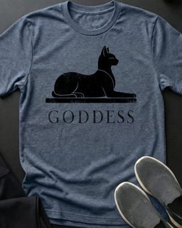 Goddess Tee Gift For Cat Lover