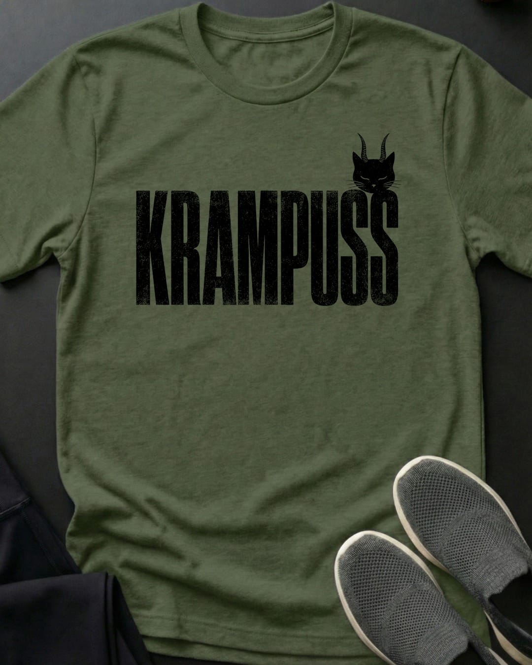 Krampuss Bold Tee Gift For Cat Lover