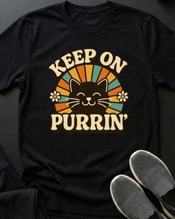 Keep On Tee Gift For Cat Lover