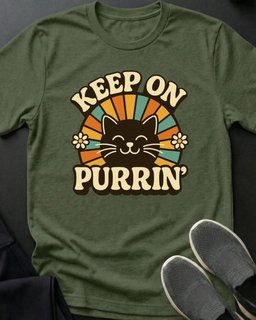 Keep On Tee Gift For Cat Lover