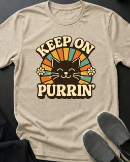 Keep On Tee Gift For Cat Lover