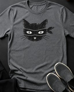 Masked Bandit Tee Gift For Cat Lover