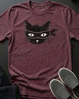 Masked Bandit Tee Gift For Cat Lover