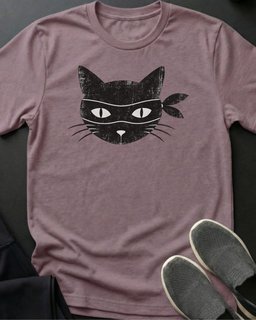 Masked Bandit Tee Gift For Cat Lover