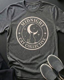 Midnight Collective Tee Gift For Cat Lover