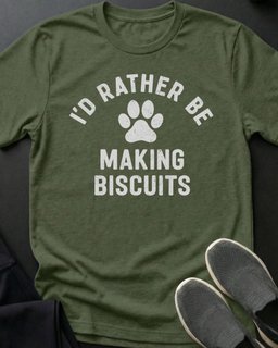 Making Biscuits Tee Gift For Cat Lover