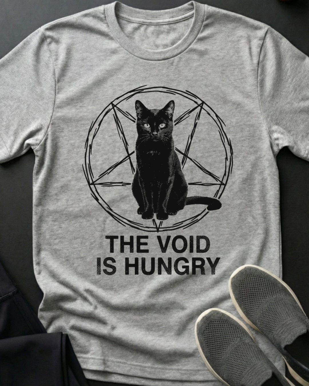 Hungry Void Tee Gift For Cat Lover