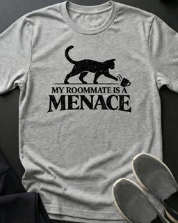 Menace Tee Gift For Cat Lover