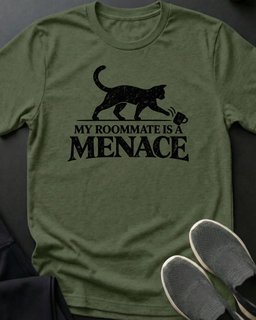 Menace Tee Gift For Cat Lover