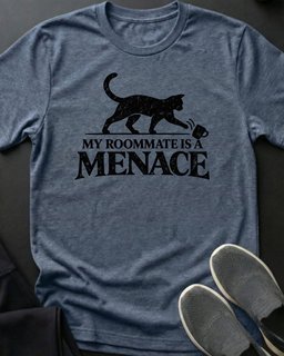 Menace Tee Gift For Cat Lover