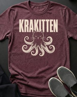 Krakitten Tee Gift For Cat Lover