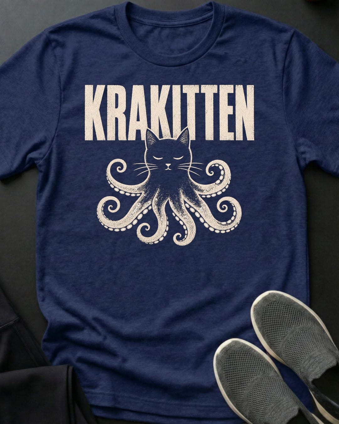 Krakitten Tee Gift For Cat Lover