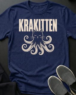 Krakitten Tee Gift For Cat Lover