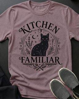 Kitchen Familiar Tee Gift For Cat Lover