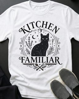 Kitchen Familiar Tee Gift For Cat Lover