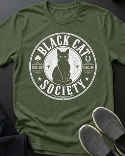 Good Luck Division Tee Gift For Cat Lover