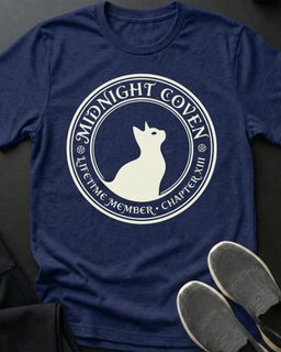 Midnight Coven Tee Gift For Cat Lover