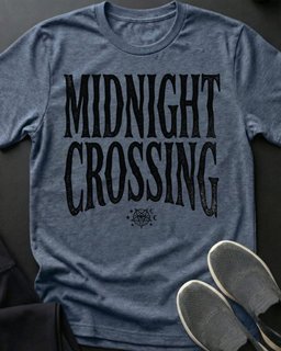 Midnight Crossing Tee Gift For Cat Lover