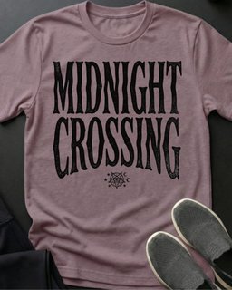 Midnight Crossing Tee Gift For Cat Lover