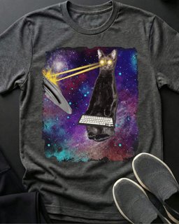 Laser Gwen Tee Gift For Cat Lover