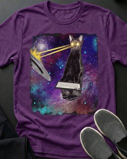Laser Gwen Tee Gift For Cat Lover
