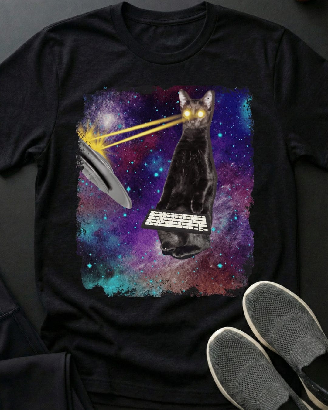 Laser Gwen Tee Gift For Cat Lover
