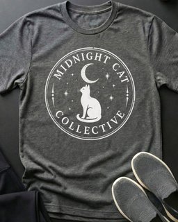 Midnight Collective T Shirt Gift For Cat Lover