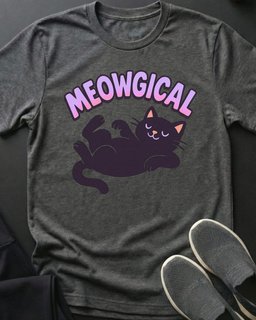 Meowgical Tee Gift For Cat Lover