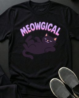 Meowgical Tee Gift For Cat Lover