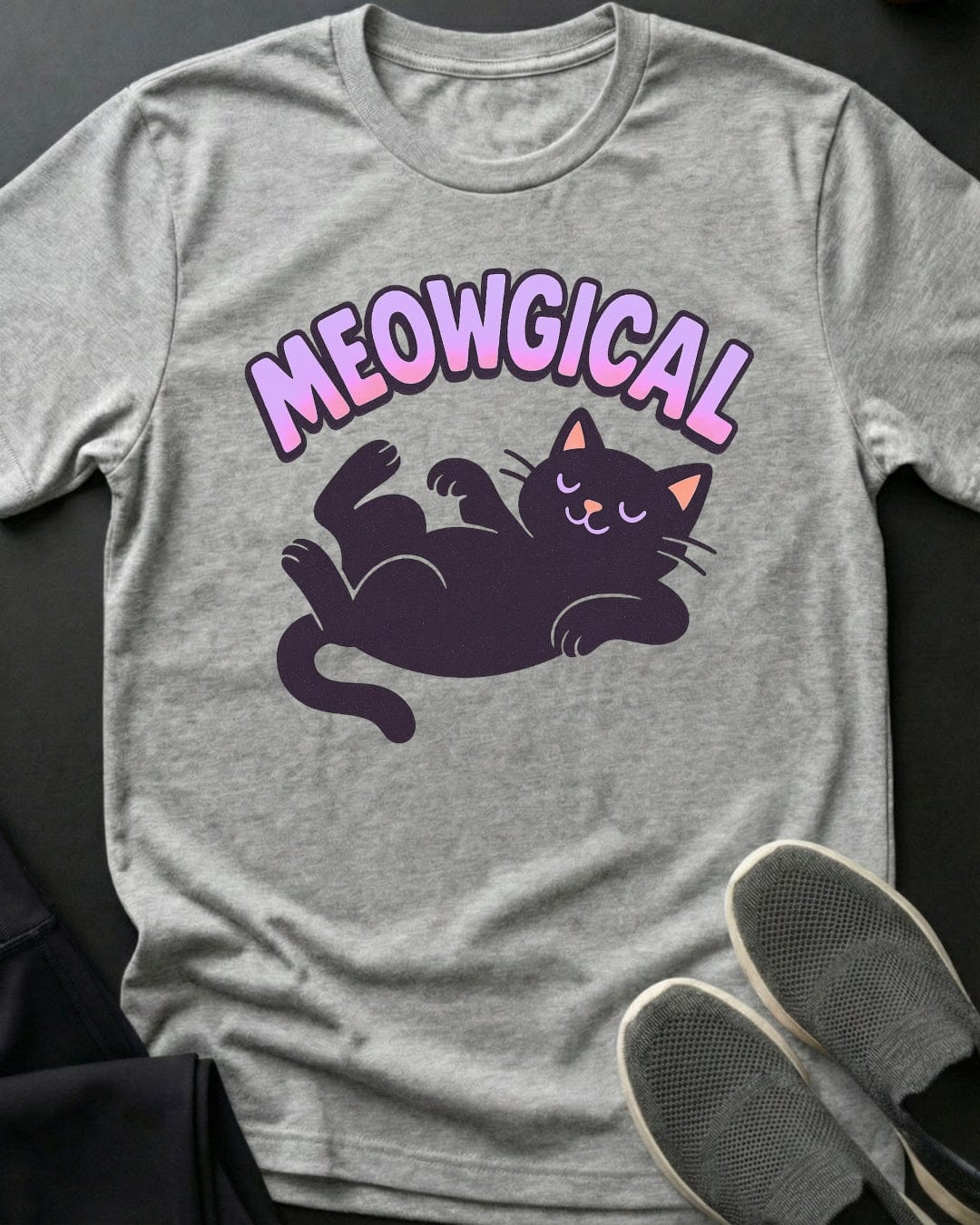 Meowgical Tee Gift For Cat Lover