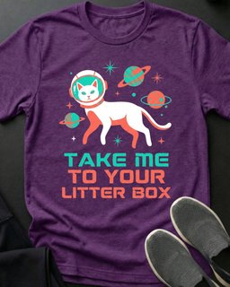 Litter Box Tee Gift For Cat Lover