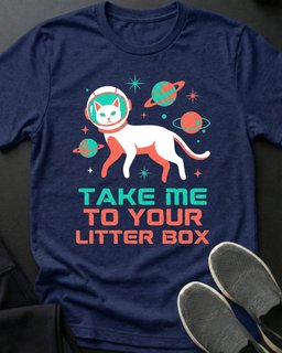 Litter Box Tee Gift For Cat Lover