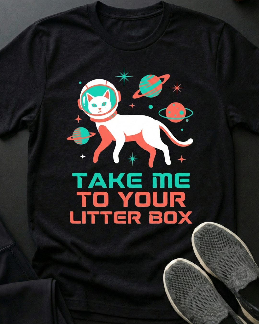 Litter Box Tee Gift For Cat Lover