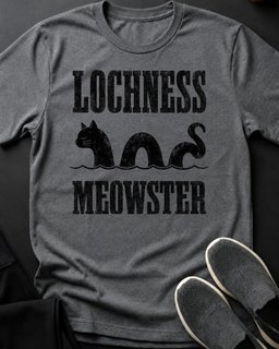 Lochness Meowster Tee Gift For Cat Lover