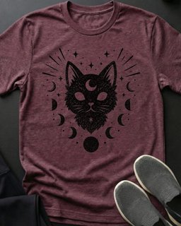 Lunar Void Tee Gift For Cat Lover