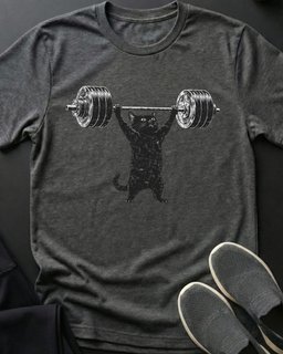 Lifting Tee Gift For Cat Lover