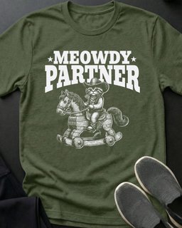 Meowdy Tee Gift For Cat Lover