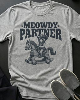 Meowdy Tee Gift For Cat Lover