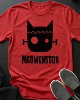 Meowenstein Tee Gift For Cat Lover