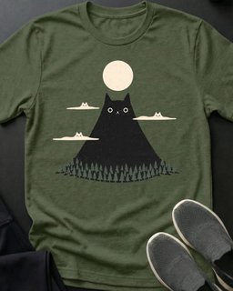 Meowtain Tee Gift For Cat Lover
