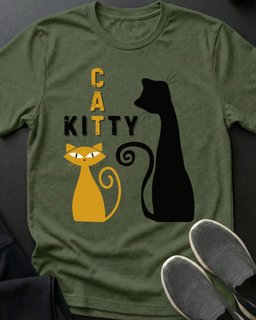 Kitty Cat Tee Gift For Cat Lover