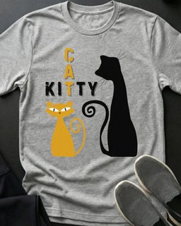 Kitty Cat Tee Gift For Cat Lover