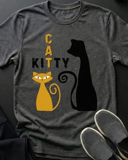 Kitty Cat Tee Gift For Cat Lover