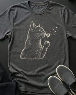 Kitty Wishes Tee Gift For Cat Lover