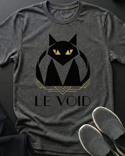 Le Void Tee Gift For Cat Lover