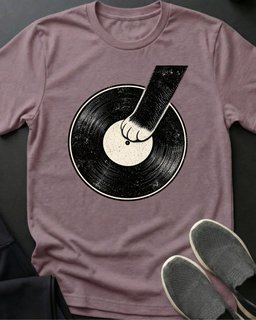 Record Paw Tee Gift For Cat Lover