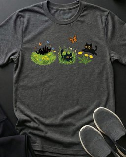 Spring Zoomies Tee Gift For Cat Lover