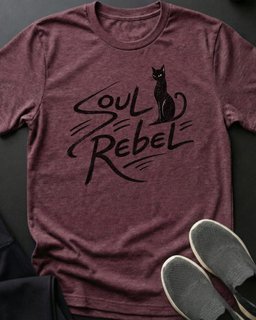 Soul Rebel Tee Gift For Cat Lover